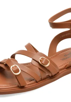 Sandale FLAVIA PASSINI maro, ATH205, din piele naturala imagine
