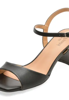 Sandale FLAVIA PASSINI negre, HZY63, din piele naturala imagine