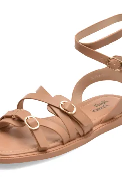 Sandale FLAVIA PASSINI nude, ATH205, din piele naturala imagine