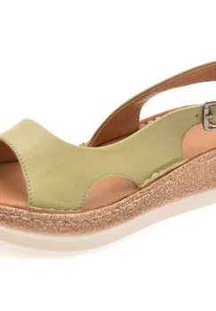 Sandale FLAVIA PASSINI verzi, 25100, din piele naturala imagine