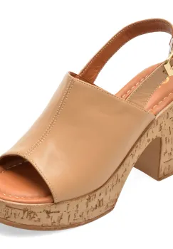 Sandale GRYXX bej, 1181317, din piele naturala imagine