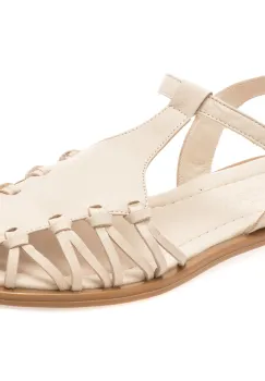 Sandale GRYXX bej, 1766324, din piele naturala imagine