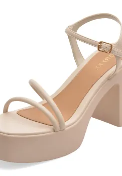 Sandale GRYXX bej, 925, din piele ecologica imagine