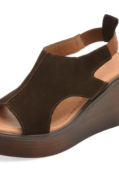 Sandale GRYXX maro, 1141719, din piele intoarsa imagine