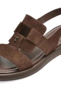 Sandale GRYXX maro, 1766259, din piele intoarsa imagine