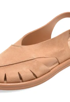 Sandale GRYXX maro, 203M919, din piele intoarsa imagine