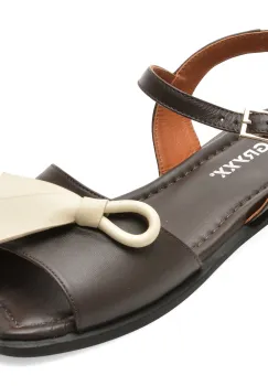 Sandale GRYXX maro, 208421, din piele naturala imagine