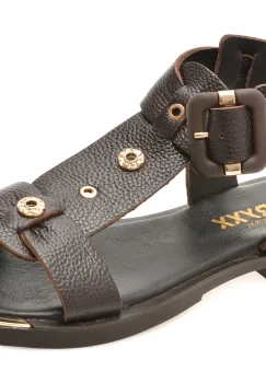 Sandale GRYXX maro, 4842619, din piele naturala imagine