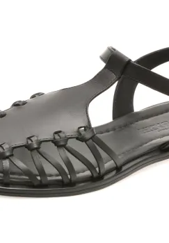 Sandale GRYXX negre, 1766324, din piele naturala imagine