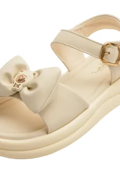 Sandale SELECTION KIDS albe, 25808, din piele ecologica imagine