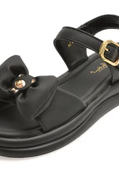 Sandale SELECTION KIDS negre, 25808, din piele ecologica imagine