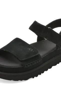 Sandale UGG negre, GOLDEN STAR, din piele intoarsa imagine