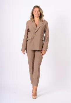 Compleu bej format din doua piese imagine