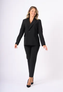 Compleu office/elegant negru format din doua piese imagine