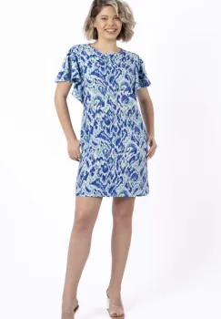 Rochie casual eleganta din vascoza imagine