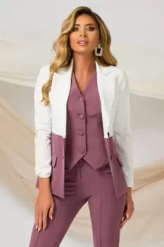 Sacou Pretty Girl office in doua culori imagine