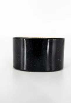 Bratara lata neagra cu efect star dust ,   eleganta si versatila imagine