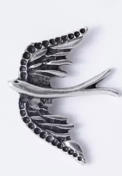 Brosa din ZAMAC cu forma de randunica imagine