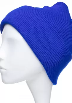 Caciula unisex model clasic tricotat, dublata in interior, albastru electric imagine