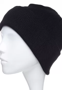 Caciula unisex model clasic tricotat, dublata in interior, negru imagine