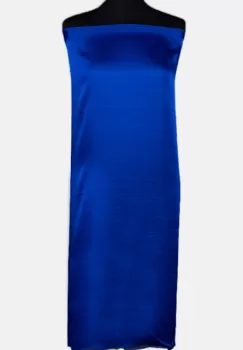 Esarfa dreptunghiulara albastru electric, din matase imagine