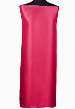 Esarfa dreptunghiulara fucsia inchis, din matase imagine