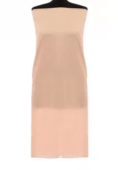 Esarfa dreptunghiulara roz pal, din matase si vascoza imagine