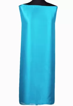 Esarfa dreptunghiulara turcoaz, din matase imagine