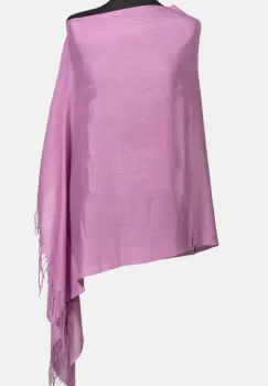 Esarfa lavanda din cashmere subtire dreptunghiulara imagine