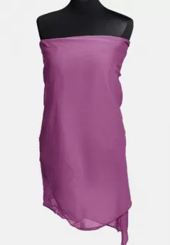 Esarfa magenta, dreptunghiulara, in colturi alungite, din bumbac si matase imagine