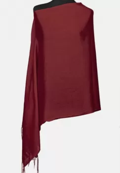 Esarfa visinie din cashmere subtire dreptunghiulara imagine