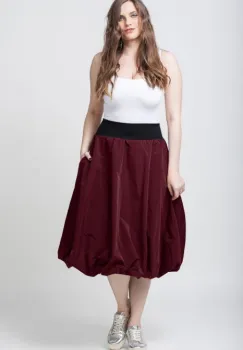 Fusta tip gogosar din tafta, visnie mata imagine