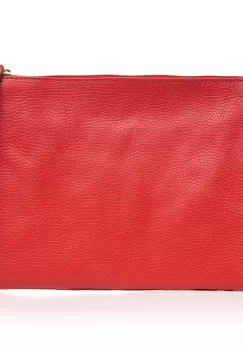 Geanta plic crossbody rosie, din piele naturala imagine