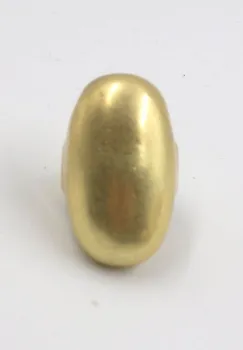 Inel dama reglabil auriu cu design oval imagine