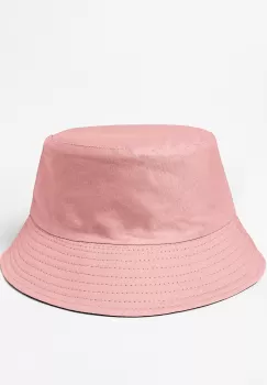 Palarie unisex cu doua fete, roz si negru, din bumbac imagine