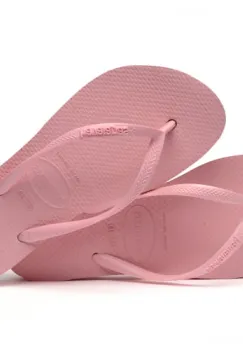 Papuci Havaianas cu talpa groasa din cauciuc natural, roz imagine