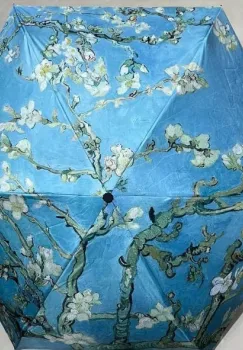 Umbrela cu imprimeu reproducere dupa Floarea Soarelui de Van Gogh imagine