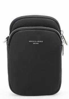 Borseta neagra crossbody David Jones Paris CM6906 M0 imagine