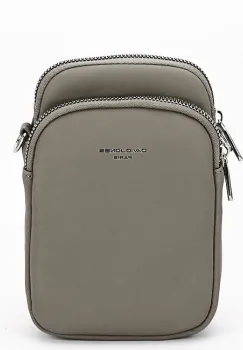 Borseta taupe crossbody David Jones Paris CM6906 M0 imagine