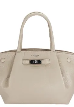 Geanta bej de dama FloraCo Paris F8590 15 imagine