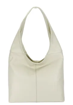 Geanta bej din piele naturala 8924 127 imagine