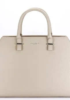 Geanta bej FloraCO Paris H6998 13 imagine