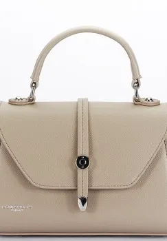 Geanta bej mica FloraCo Paris F8581 16 imagine