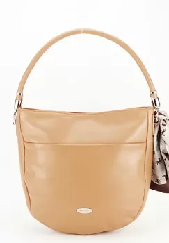 Geanta camel deschis David Jones CM6486 14 imagine