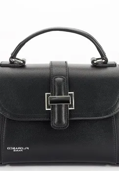 Geanta casual neagra FLORACo F8538 11 imagine