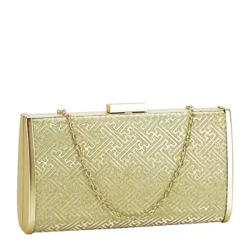 Geanta clutch argintiu BCK5017 05 imagine