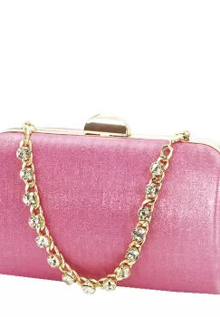 Geanta clutch BJH-22703 Roz imagine