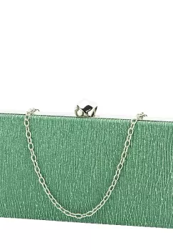 Geanta clutch verde ABYH-809 06 imagine