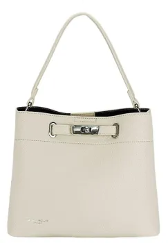 Geanta crem medie FloraCO Paris F8510 M3 imagine