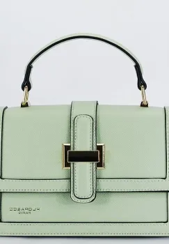 Geanta eleganta verde deschis F3680 14 imagine